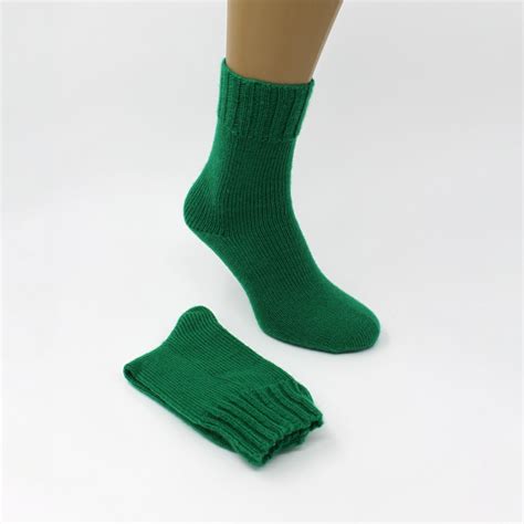 lime green socks merino wool